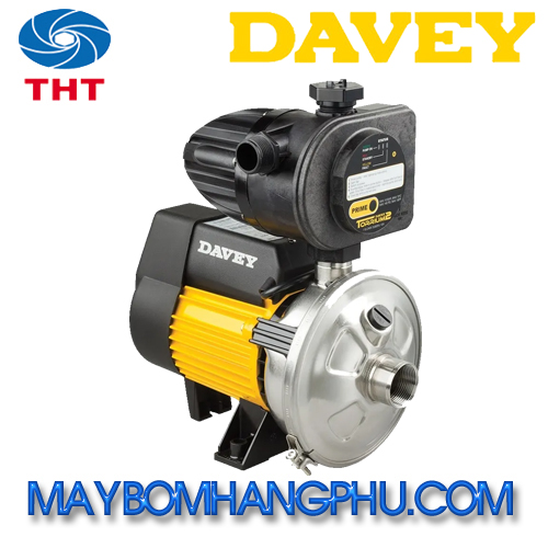 MÁY BƠM TĂNG ÁP ĐIỆN TỬ ĐẦU INOX DAVEY HP85-08T+TORRIUM 0.8KW 220V 1 MÁY BƠM TĂNG ÁP ĐIỆN TỬ ĐẦU INOX DAVEY HP85-08T+TORRIUM 0.8KW 220V