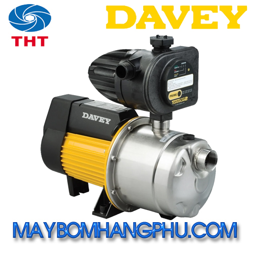MÁY BƠM TĂNG ÁP ĐIỆN TỬ ĐẦU JET INOX DAVEY HS50-06T+TORRIUM 0.6KW 220V 1 MÁY BƠM TĂNG ÁP ĐIỆN TỬ ĐẦU JET INOX DAVEY HS50-06T+TORRIUM 0.6KW 220V