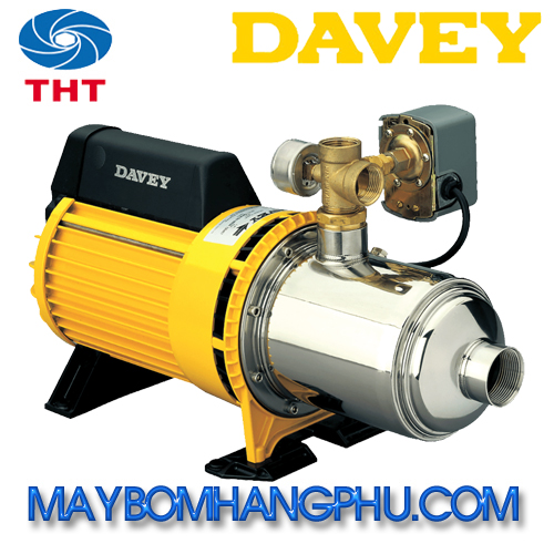 MÁY BƠM TĂNG ÁP ĐIỆN TỬ ĐẦU INOX DAVEY HM270-25P 2.5KW 220V 1 MÁY BƠM TĂNG ÁP ĐIỆN TỬ ĐẦU INOX DAVEY HM270-25P 2.5KW 220V